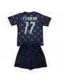 Otroške Nogometnih dresov Združene države Malik Tillman #17 Gostujoči SP 2026 Kratki rokavi (+ hlače)
